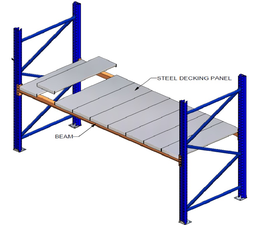 6 Bend Steel Decking